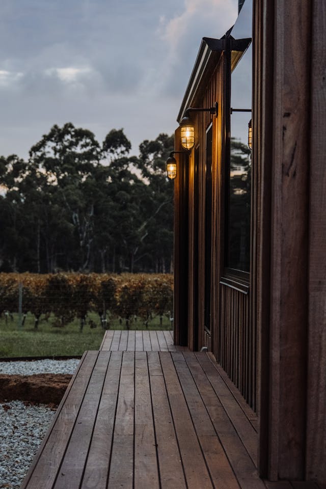 Image of a finished deck patio with quality craftsmanship by Victor's Finish Work